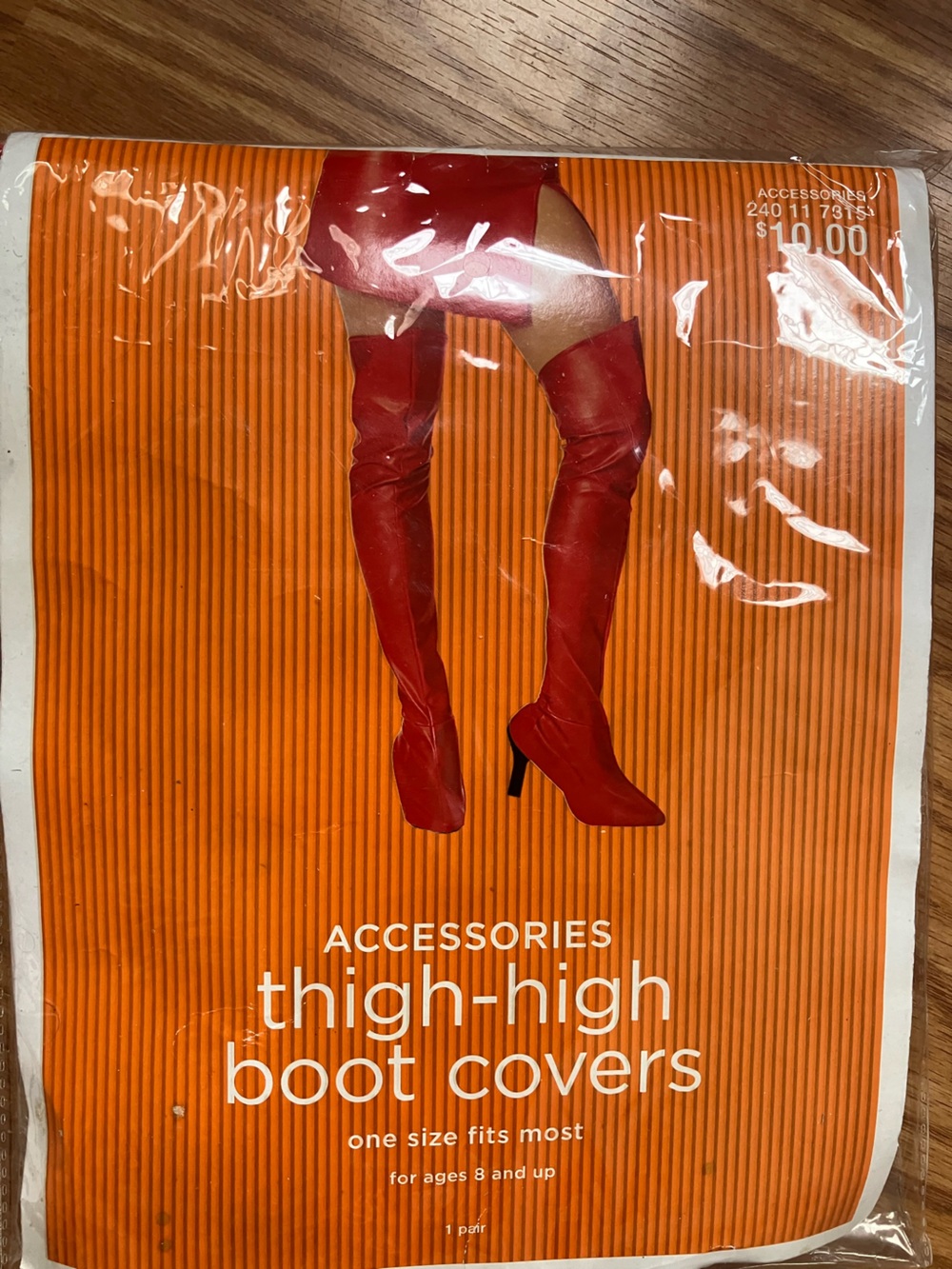 Women's Red Over-the-Knee Boot covers